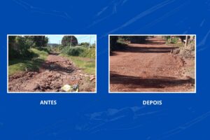 Rua Salomão Abdala recebe patrolamento após solicitação de moradora e atuação do vereador Clodoilson Pires