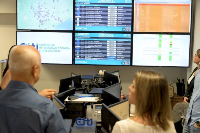 Sistema inteligente de monitoramento em tempo real da AGEMS garante transparência e eficiência no transporte intermunicipal