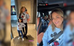 Ticiane Pinheiro combina look com a filha caçula, Manu Tralli