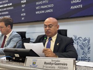 Vereador Ronilço Guerreiro vota a favor do REFIS e reforça importância do programa para Campo Grande