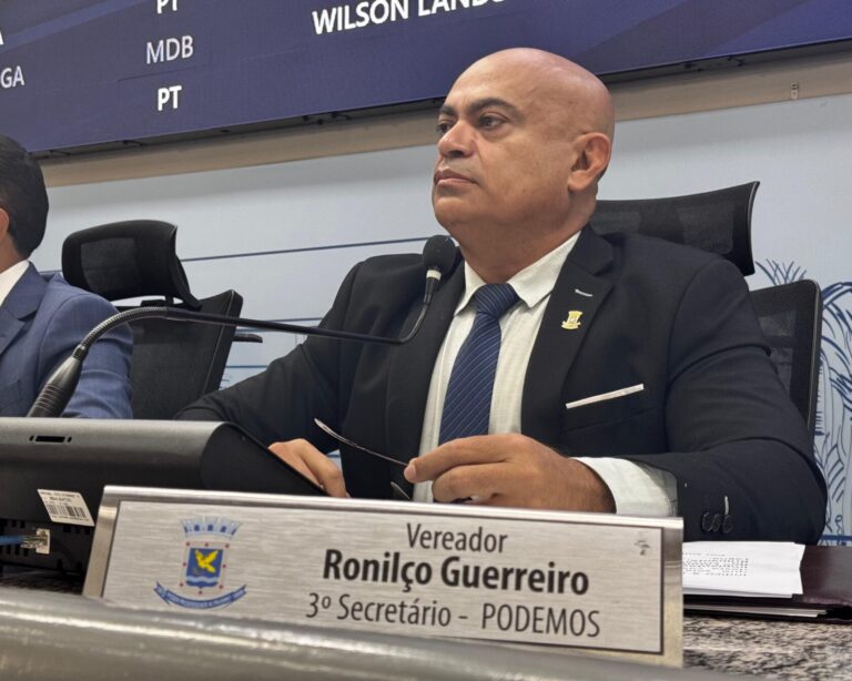 Vereador Ronilço Guerreiro vota pela derrubada de veto e garante recursos para entidades assistenciais