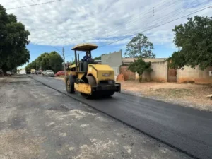 Vila Jaraguá: obras de pavimentação começam a transformar o bairro