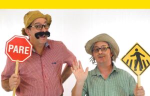‘Maio Amarelo’ tem show de humor com Tchó e Béppi, sábado, em Dourados