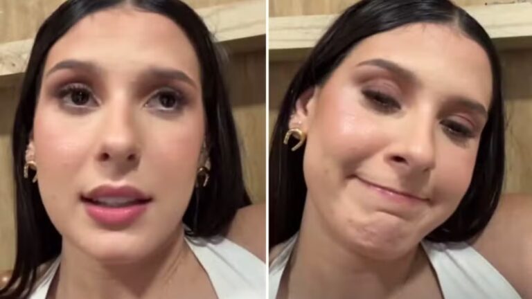 Ana Castela surge tomando soro após maratona de shows