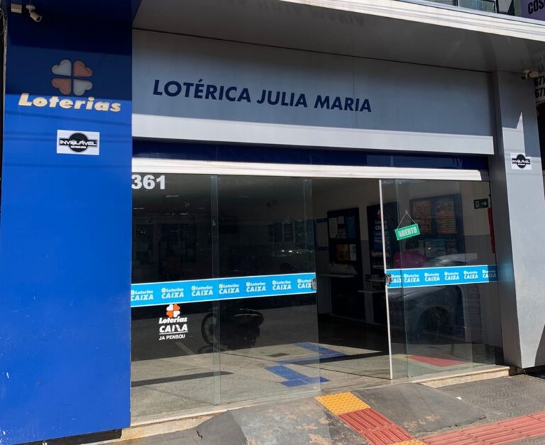 Aposta que rendeu quase R$ 37 mil na Mega-Sena foi feita na lotérica do centro de Coxim