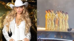 Beyoncé passa por sufoco ao ver calça caindo durante show