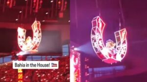 Beyoncé reconhece bandeira da Bahia em show da Cowboy Carter Tour