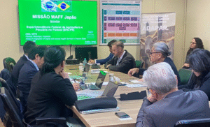 Brasil recebe missão japonesa para avaliar defesa sanitária animal