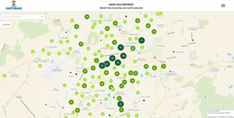 Campo Grande é finalista com sistema de arborização no 3º Congresso Sul-Mato-grossense de Cidades Digitais e Inteligentes