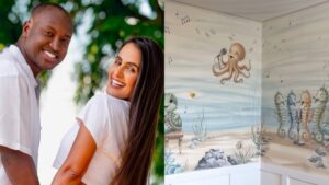 Carol Peixinho mostra detalhes do quarto de filho com Thiaguinho