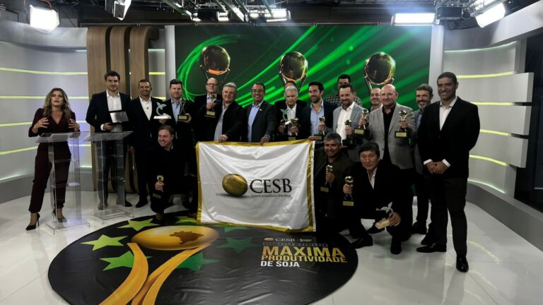 Cesb anuncia os vencedores do Desafio Nacional de Máxima Produtividade da Soja 24/25
