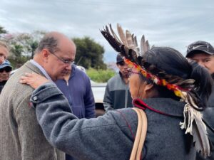 Com parceria do Governo de MS, aldeias de Dourados são contempladas com 2 caminhões-pipa
