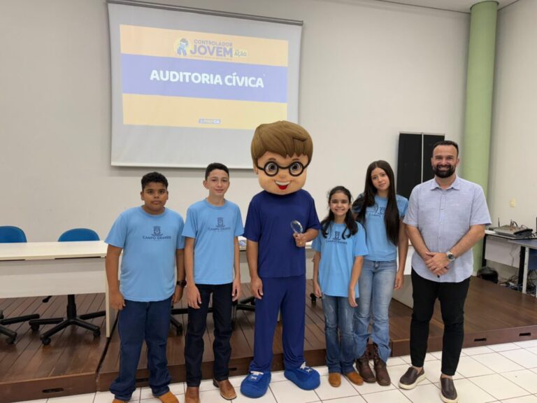 Controlador Jovem: Iniciativa de cidadania ativa cresce em Campo Grande e envolve 25 escolas municipais