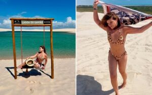 Cristiana Oliveira encanta web com registros no Maranhão