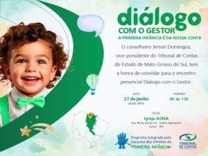 Evento “Diálogo com o Gestor” discute políticas públicas para a Primeira Infância em Coxim