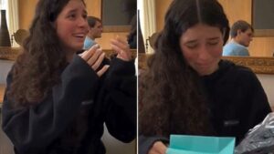 Filha de Rodrigo Faro comemora aprovação na faculdade aos 17 anos