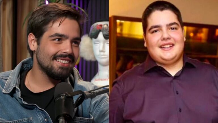 Filho de Faustão comenta rejeição na adolescência por peso