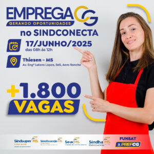 Funsat realiza mais uma edição do “Emprega CG” com foco em contratação de jovens aprendizes e trabalhadores do varejo
