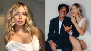 Gabriely Miranda revela tatuagem para Endrick feita no namoro