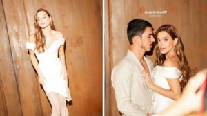 Giovanna Lancellotti e Gabriel David celebram segundo casamento