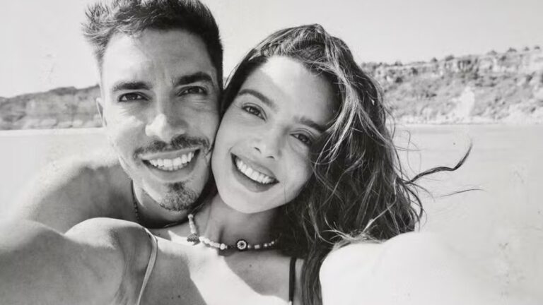 Giovanna Lancellotti faz declaração para noivo antes do casamento