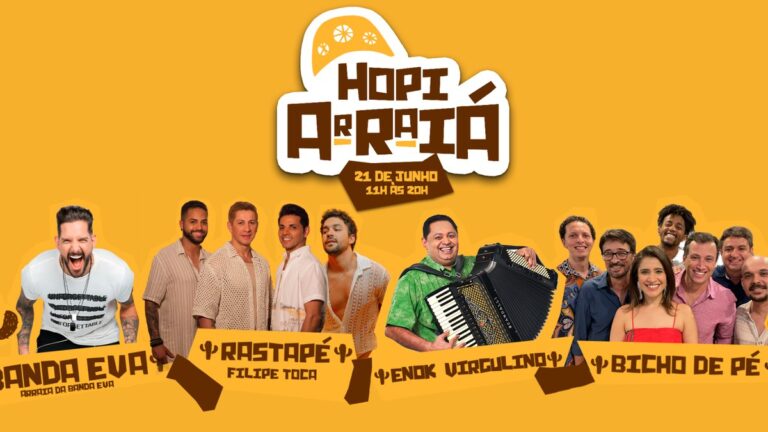 Hopi Arraiá 2025 começa com música, brincadeiras e pratos típicos