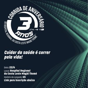 Hospital Regional Magid Thomé realiza 2ª corrida solidária em Três Lagoas