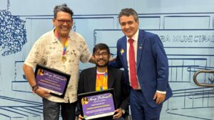 Landmark homenageia Orion e Jordão, ativistas do movimento LGBT+ em Campo Grande