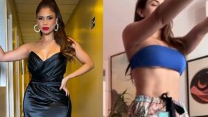 Lexa mostra resultado de fisioterapia pélvica após parto
