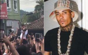 MC Poze é solto no RJ e fãs enfrentam repressão policial em Bangu