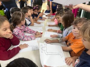 Mão-pé-boca: SES aposta em ação lúdica no CEI Zedu para reforçar prevenção entre crianças