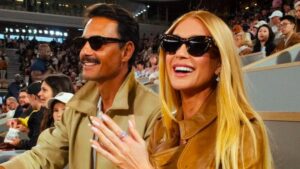 Marina Ruy Barbosa mostra encontro com Rodrigo Santoro em Paris