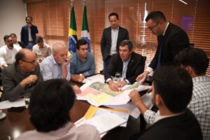 Prefeito de Pedro Gomes sai de reunião com Governador com R$ 22 milhões em obras
