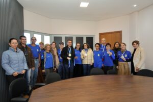 Prefeito recebe douradenses medalhistas nos Jogos da Melhor Idade de MS