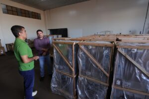 Prefeitura recebe nova remessa de equipamentos para reforçar unidades de saúde