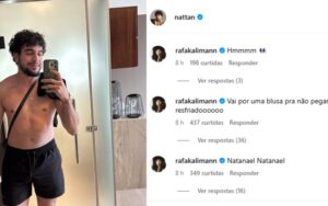 Rafa Kalimann dá puxão de orelha em Nattan após foto sensual
