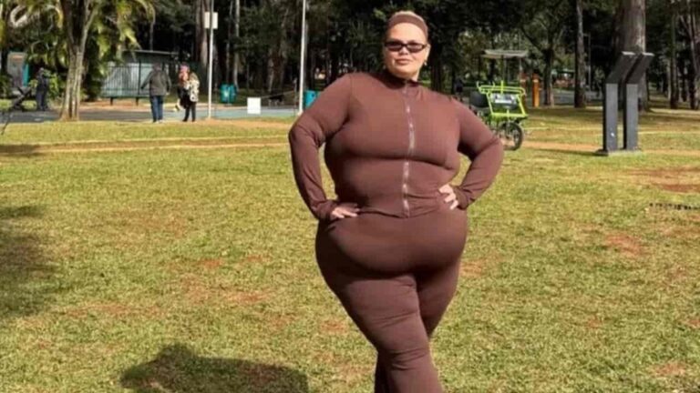 Thais Carla reaparece após perder 45 kg com cirurgia bariátrica