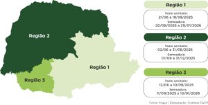 Vazio sanitário da soja 2025 no PR está em vigor