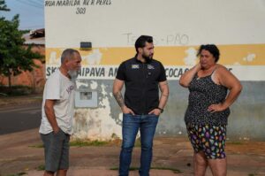 Vereador Fábio Rocha visita Celina Jallad, ouve moradores e cobra ações imediatas da prefeitura