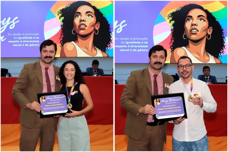 Vereador Flávio Cabo Almi homenageia destaques da luta LGBTQIA+ na Sessão Solene da Medalha “Alanys Matheusa”