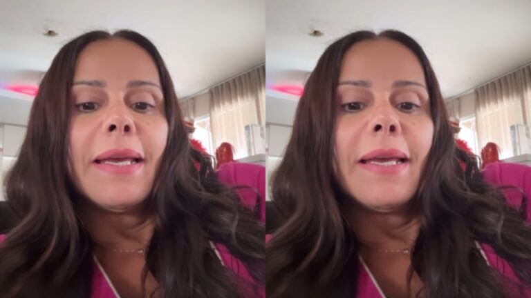 Viviane Araujo nega lipo e explica procedimento extra após hérnia