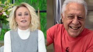 Ana Maria Braga é homenageada por Antônio Fagundes no Mais Você