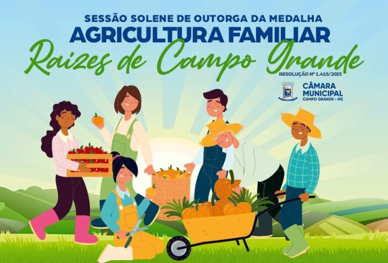Câmara promove Sessão Solene para homenagear agricultores familiares