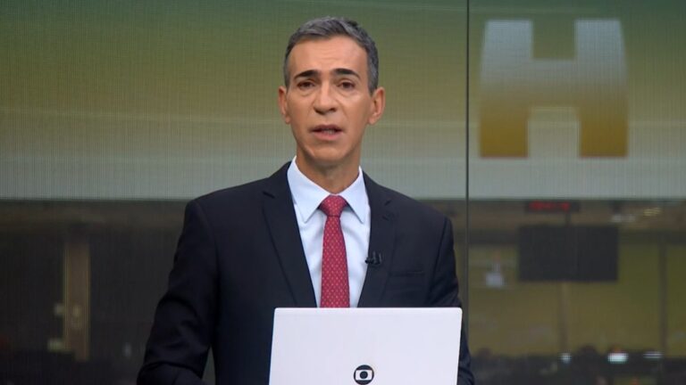 César Tralli interrompe Encontro para plantão sobre Bolsonaro