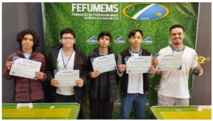 Com parceria da Fefumems, IFMS conhece primeiro campeão de futebol de mesa
