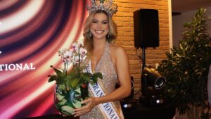 Eduarda Braum, Miss Supranational 2025, cumpre agenda em Campinas
