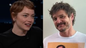 Emma Stone diz que "transaria" com Pedro Pascal