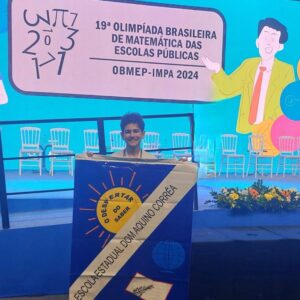 Estudante de Amambai conquista medalha de ouro na Olimpíada Brasileira de Matemática