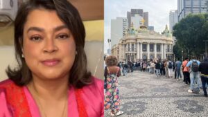 Fãs fazem fila para velório de Preta Gil no Rio de Janeiro