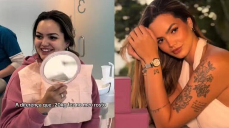 Filha de Kelly Key exibe mudança no rosto após perder 20 kg